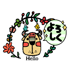 [LINEスタンプ] 北欧風落書きforともだちスタンプ