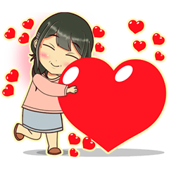 [LINEスタンプ] 愉快なおねーさんの画像（メイン）