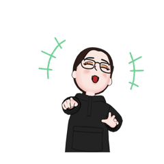 [LINEスタンプ] マジメでイキイキアラフィフ