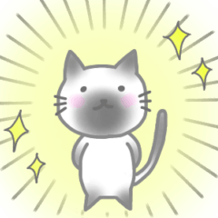 [LINEスタンプ] 楽しいシャム猫♪