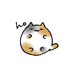 [LINEスタンプ] もちたまみけねこ。