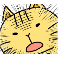 [LINEスタンプ] おニャンとうさっころ リアクション2