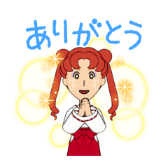 [LINEスタンプ] 巫女ちゃんスタンプ