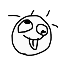 [LINEスタンプ] カモシカの汗って青いんだっての画像（メイン）