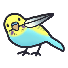 [LINEスタンプ] セキセイインコのふだん使いスタンプ