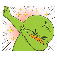 [LINEスタンプ] がんばるバードの画像（メイン）