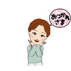 [LINEスタンプ] 私のスタンプgirl3