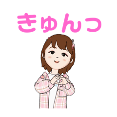 [LINEスタンプ] 私のスタンプgirl4