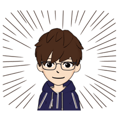 [LINEスタンプ] 久保ちゃん_20220101091409