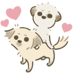 [LINEスタンプ] 中川家のいぬたち