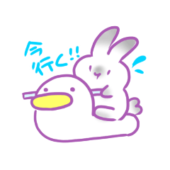 [LINEスタンプ] うさぎのスノ☆日常スタンプ