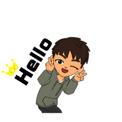 [LINEスタンプ] BOYS毎日元気