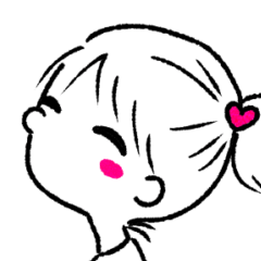 [LINEスタンプ] おてがみちゃんの画像（メイン）