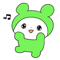 [LINEスタンプ] 人畜無害クマちゃん