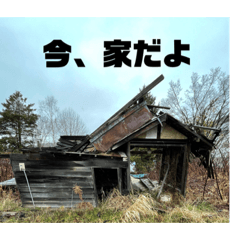 [LINEスタンプ] 「はい、廃墟です」No.1