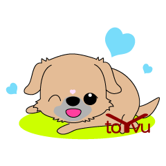 [LINEスタンプ] たんたんチベタン-toYvu-