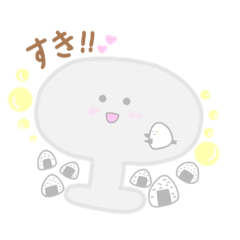 [LINEスタンプ] 青いドアノブくん。