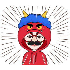 [LINEスタンプ] 鬼ケケ