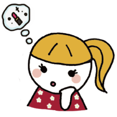 [LINEスタンプ] ガールズたちの日常