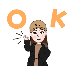 [LINEスタンプ] Miki(みき)のスタンプ