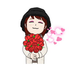 [LINEスタンプ] meg.と申します 其の2