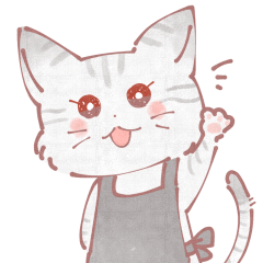 [LINEスタンプ] まぁるい！のねこ！