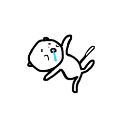 [LINEスタンプ] へんてこフェレット ハクとコユ1