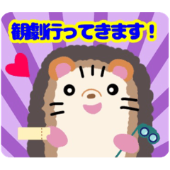 [LINEスタンプ] はりー 観劇・おでかけver. Seren.S