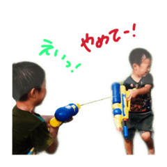 [LINEスタンプ] 脩真の幼少期
