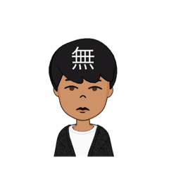 [LINEスタンプ] こんな顔の人