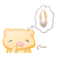 [LINEスタンプ] キンクマハムスターの生活