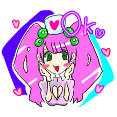 [LINEスタンプ] I ＆YOU アイちゃんと、ユウちゃん♡