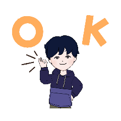 [LINEスタンプ] 男の子メッセージ