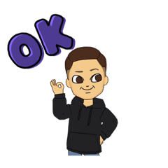 [LINEスタンプ] 男 X