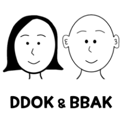 [LINEスタンプ] DDOK そして BBAK