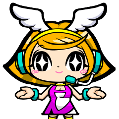 [LINEスタンプ] ヘブ子ちゃんスタンプ