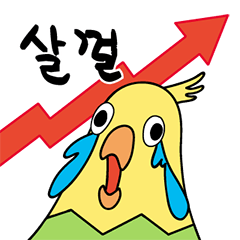 [LINEスタンプ] オウムの後悔