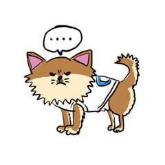 [LINEスタンプ] スネ犬 おてんち②