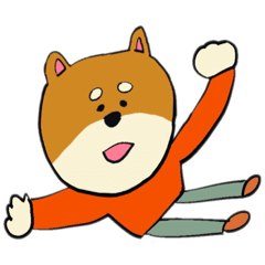 [LINEスタンプ] 柴犬じゅんぺいスタンプ