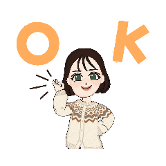 [LINEスタンプ] OLキャラ