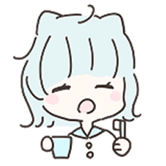 [LINEスタンプ] ふわぽめちゃん