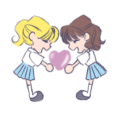 [LINEスタンプ] ともだちと使いたいスタンプ