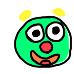 [LINEスタンプ] おまめ星からきた おまめくん