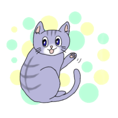 [LINEスタンプ] ねこのリーラさん