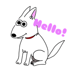 [LINEスタンプ] kohaku dog life