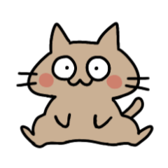 [LINEスタンプ] ぐーたらねこのぐうとたら