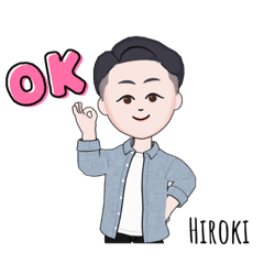 [LINEスタンプ] HiROKiすた