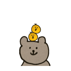 [LINEスタンプ] kuma's 1