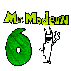 [LINEスタンプ] MR.MODERN 6
