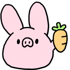 [LINEスタンプ] ぶよぶよ包根 ピギバニ